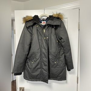 J. Crew Winter Fur Hooded Parka